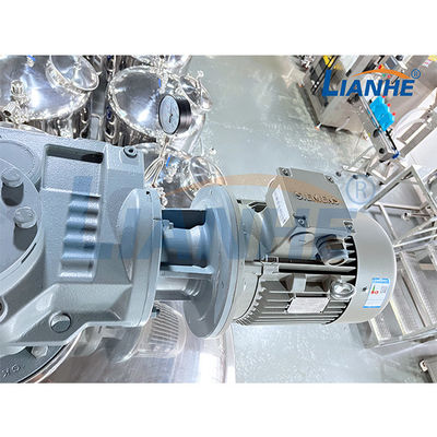 Танк косметической мази смесителя эмульсора вакуума топления пара смешивая с агитатором