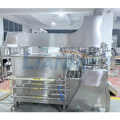 Смеситель 200L эмульсора ножниц косметической сливк высокий испаряется управление PLC топления