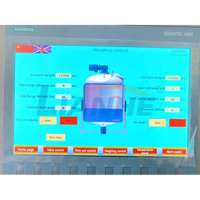 Материал смесителя 11KW 3000L SUS316L эмульсора ножниц стирального порошка высокий
