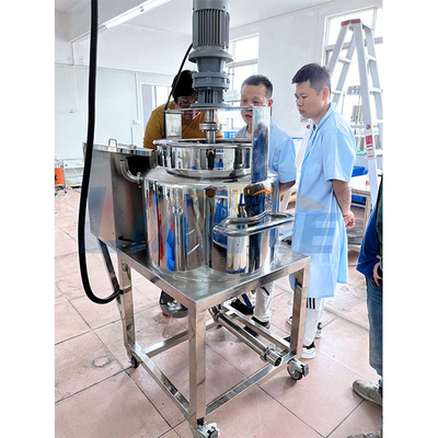 Смеситель 100L эмульсора ножниц нагрева электрическим током высокий 3 слоя нержавеющей стали