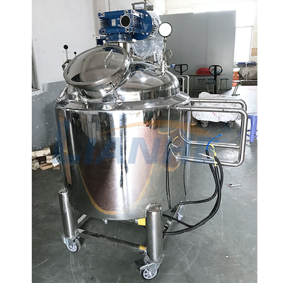 Загерметизированный тип танки нержавеющей стали 500L смешивая, передвижное косметическое смешивая оборудование